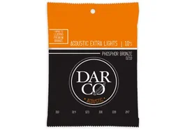 DARCO Jeu de cordes acoustique Phosphore Bronze 92/8 Extra Light 10-47