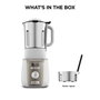 Kenwood SOUPEASY+ CBL30.000CP - Blender chauffant 1,75 L - Blanc et champagne