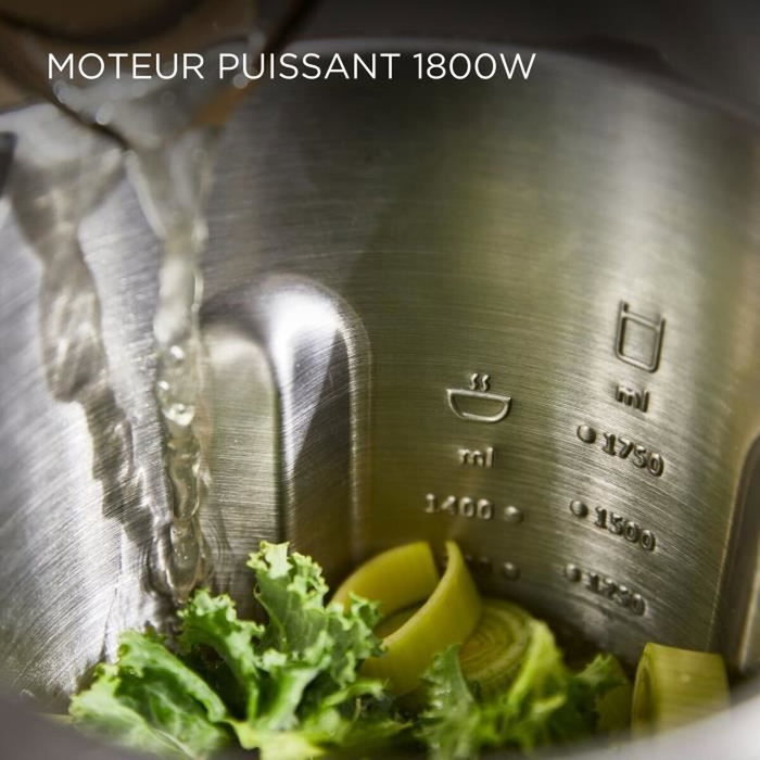 Kenwood SOUPEASY+ CBL30.000CP - Blender chauffant 1,75 L - Blanc et champagne Kenwood SOUPEASY+ CBL30.000CP - Blender chauffant 1,75 L - Blanc et champagne
