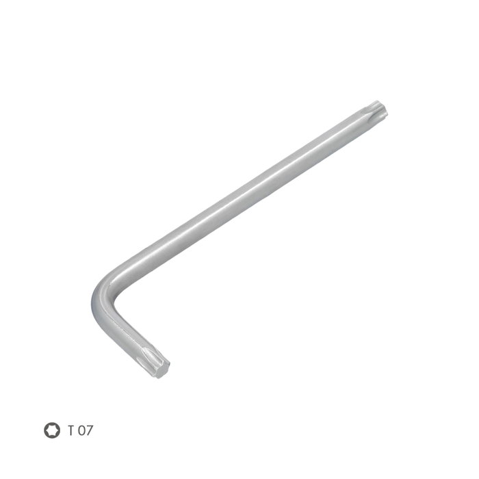 WOLFPACK LINEA PROFESIONAL Clé Torx inviolable longue T07 WOLFPACK LINEA PROFESIONAL Clé Torx inviolable longue T07