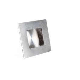 HERRAJES ALK Tirador uñero empotré série Dado en acier inoxydable inox mate