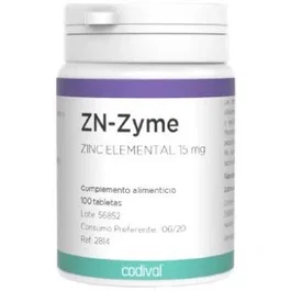 CODIVAL ZN-ZYME 15mg 100 comprimés