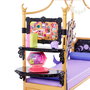 Mattel Monster High - Chambre de Clawdeen Wolf HHK64 - Ensemble de jeu avec lit, bureau et accessoires - Figurine