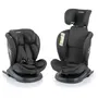 Babyauto Siège Auto Sigma iFix Vivitta Groupe 0/1/2/3 (40-150 cm) Pivotant 360° avec Système Isofix et Top Tether, Inclinable, Noir