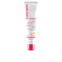 Topicrem HYDRA+ Crème Teintée SPF50 Moyen 40 ml Hydratation Haute Protection Peaux Délicates