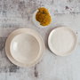 Bidasoa Assiette creuse Cosmos Blanc Céramique 20,5 cm (Lot de 12)