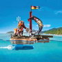 Playmobil Bote Pirata avec Radeau Flottant, Canons et Trésor 71794