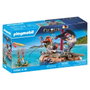 Playmobil Bote Pirata avec Radeau Flottant, Canons et Trésor 71794