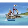 Playmobil 71794 Radeau de Pirate Flottant avec Canons et Trésor - Jeu de Construction 41 Pièces - Dès 4 Ans
