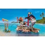 Playmobil 71794 Radeau de Pirate Flottant avec Canons et Trésor - Jeu de Construction 41 Pièces - Dès 4 Ans