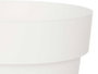 Ibergarden Pot de fleurs en plastique blanc 18 cm diamètre 2,5 L (Set de 12)