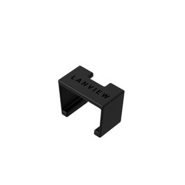 Lanview SmartClicks Clips de marquage, 20 pièces, Noir