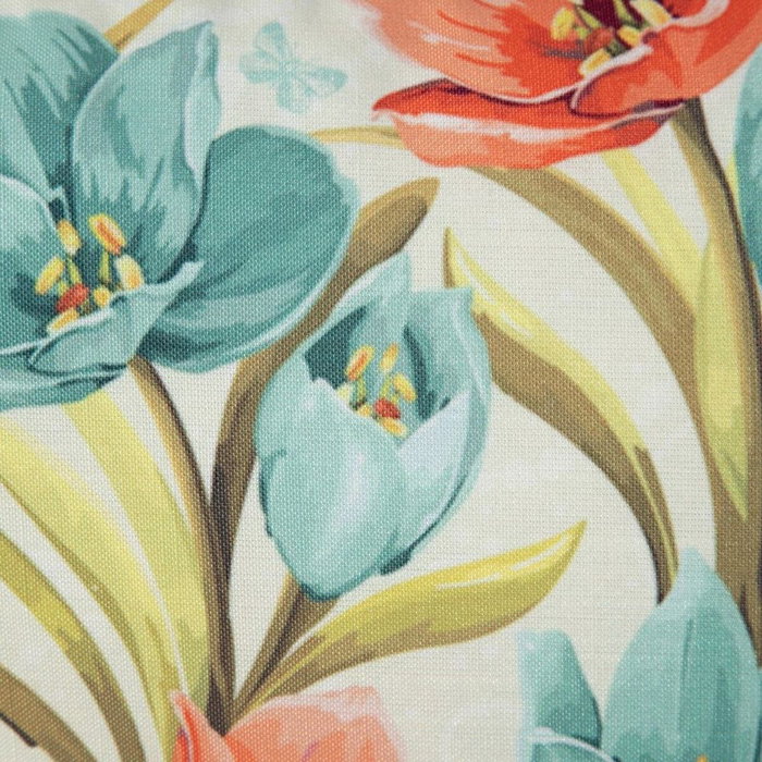 BigBuy Home Coussin Tulipe 50 x 30 cm
