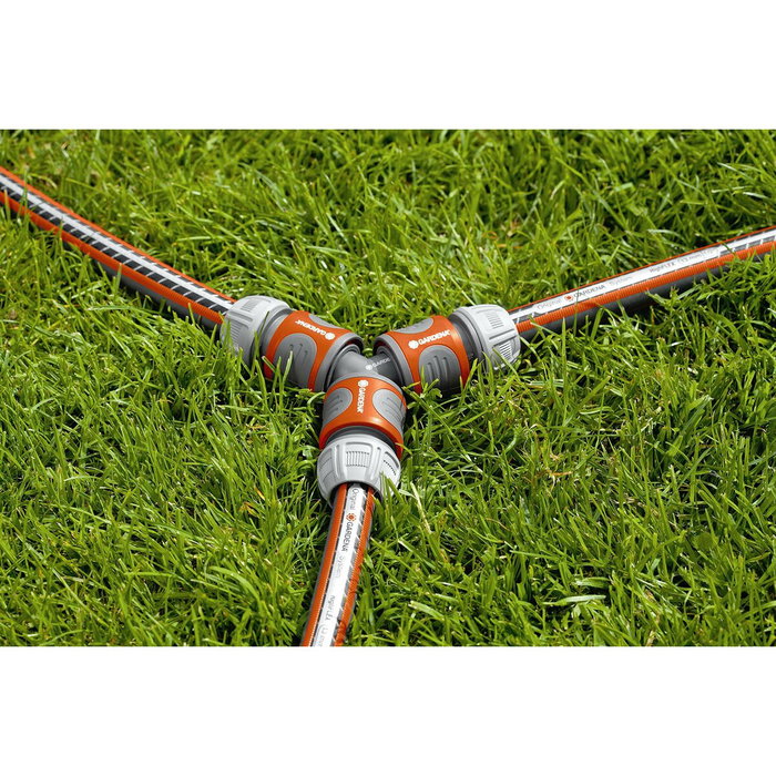 Gardena Connecteur de tuyau Triple Système d'irrigation 15 mm Gardena Connecteur de tuyau Triple Système d'irrigation 15 mm