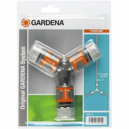 Gardena Connecteur de tuyau Triple Système d'irrigation 15 mm