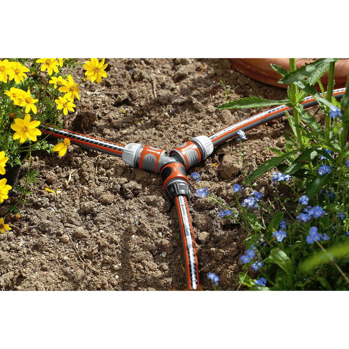 Gardena Connecteur de tuyau Triple Système d'irrigation 15 mm Gardena Connecteur de tuyau Triple Système d'irrigation 15 mm