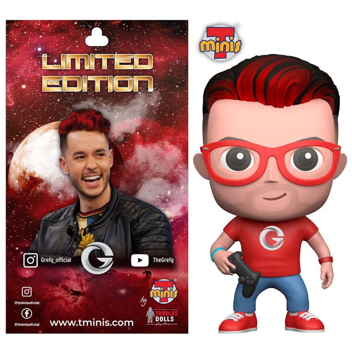 Tminis Figurine The Grefg Édition Youtuber - Collection Tminis 10 cm Tminis Figurine The Grefg Édition Youtuber - Collection Tminis 10 cm