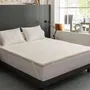 Dodo Surmatelas Végétal Déhoussable - Confort Viscoélastique - 160 x 200 cm - Garnissage Mousse 3 cm