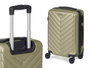 Arte Regal Set de 3 valises ABS vertes 49x74,5x28 cm (moyenne 67x45x26 cm, petite 57x38x23 cm)