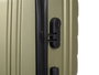 Arte Regal Set de 3 valises ABS vertes 49x74,5x28 cm (moyenne 67x45x26 cm, petite 57x38x23 cm)