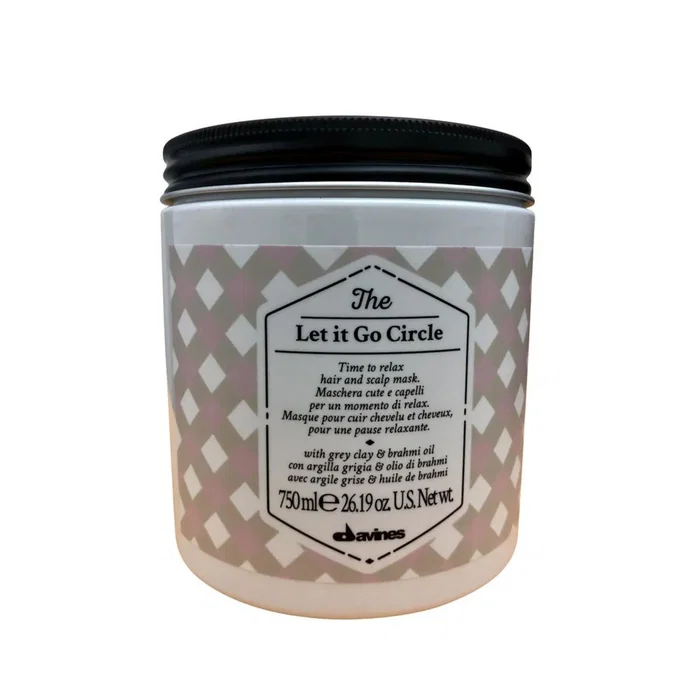 Davines The Let it Go Circle Masque crème pour traitement des cheveux 750 ml Davines The Let it Go Circle Masque crème pour traitement des cheveux 750 ml