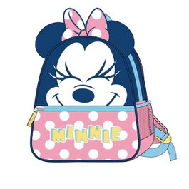 Cerdá - Sac à dos scolaire enfant Minnie 15.5 x 30.0 x 1.0 cm - Rose - Pour enfants de 2 à 8 ans