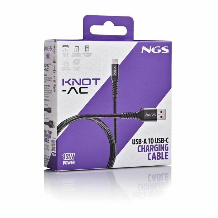 Câble USB-C NGS 480BPS Noir