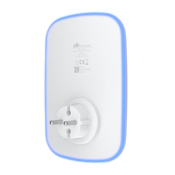Ubiquiti U6 Extender - Répéteur WiFi 6 portable, 2.4/5 GHz, Bluetooth, VLAN, 5.3 Gbps, plug-and-play, prise murale UE