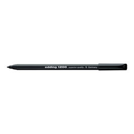 Edding 4-1200001 Marqueur Color Pen 1200 Noir (Black Schwarz) - OEN 4-1200001