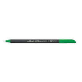 Edding 4-1200004 Color Pen 1200 Fineliner Vert - Lot de 10