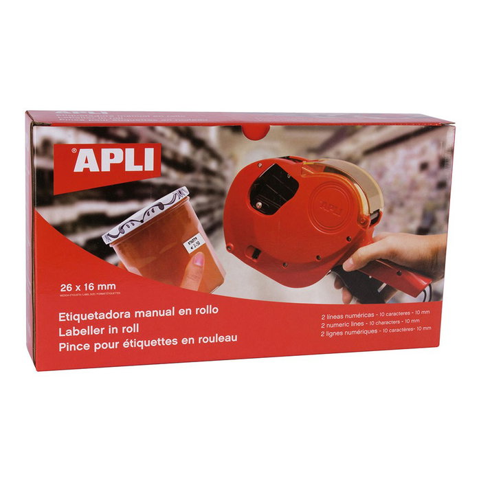 Étiqueteuse manuelle Apli 101419 Rouge Étiqueteuse manuelle Apli 101419 Rouge