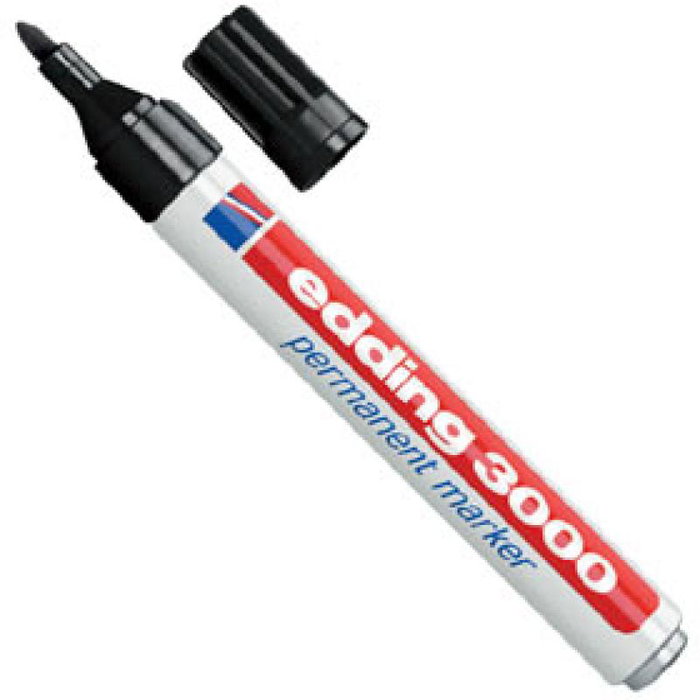 Edding 3000 Marqueur permanent Noir