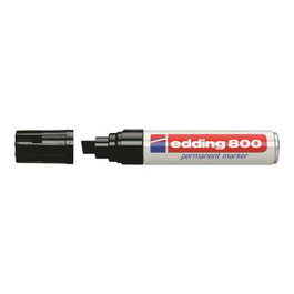 Marqueur permanent Edding 800 - Noir - Référence 4-800001 (4800001) pour marquage indélébile