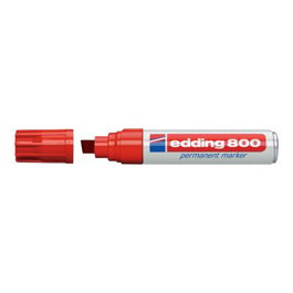 Edding Marqueur Permanent 800 Rouge - Code Référence 4-800002 (4800002)