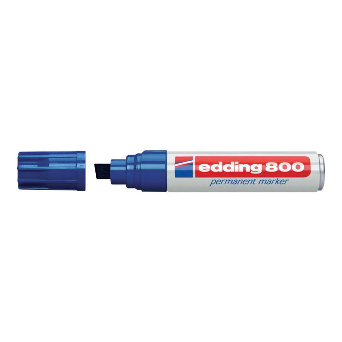 Edding 800 4-800003 Marqueur Permanent Bleu