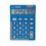 Milan Calculatrice Duo 10 chiffres bleue grandes touches blister