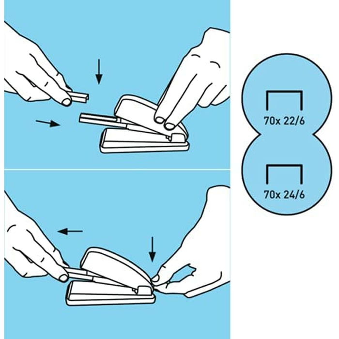 Agrafeuse Petrus 226 Bleu Agrafeuse Petrus 226 Bleu