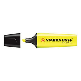 STABILO - Boss Original - Surligneur - Jaune - Réf. 70/24 (0002 70 24) - Feutre fluo