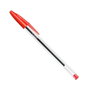 Crayon Bic Cristal Original Rouge 0,32 mm (50 Unités)