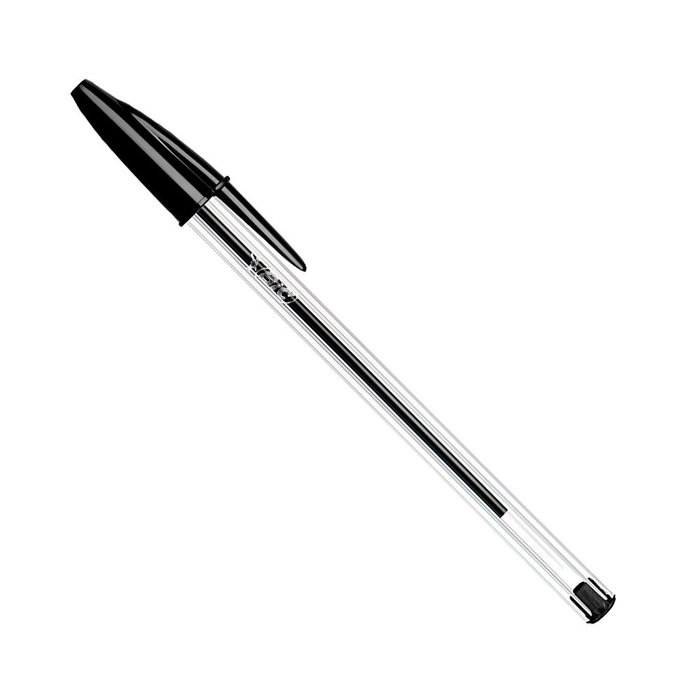 Bic Crayon Cristal Original Noir 0,32 mm (50 Unités) đem vos collègues à l'envie !