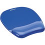 Fellowes Repose-poignet souris gel Crystal bleu