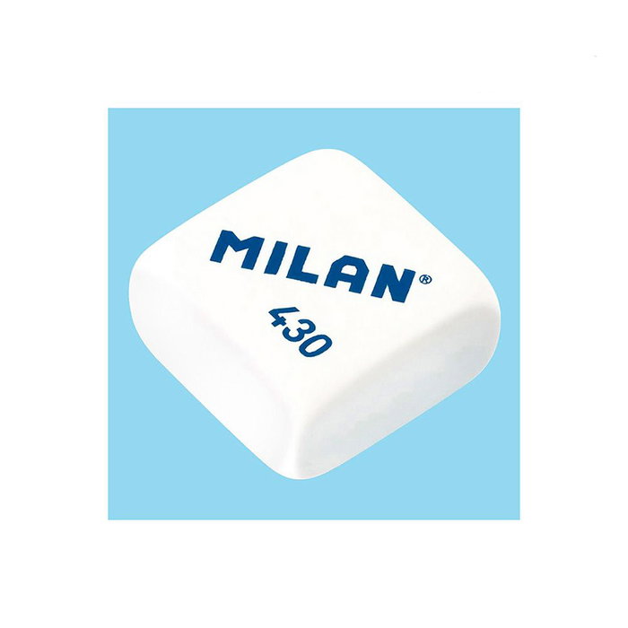 Milan Gommes à effacer mie de pain 430, pack de 30 unités, couleurs assorties, caoutchouc synthétique, 2,8x2,8x1,3 cm Milan Gommes à effacer mie de pain 430, pack de 30 unités, couleurs assorties, caoutchouc synthétique, 2,8x2,8x1,3 cm