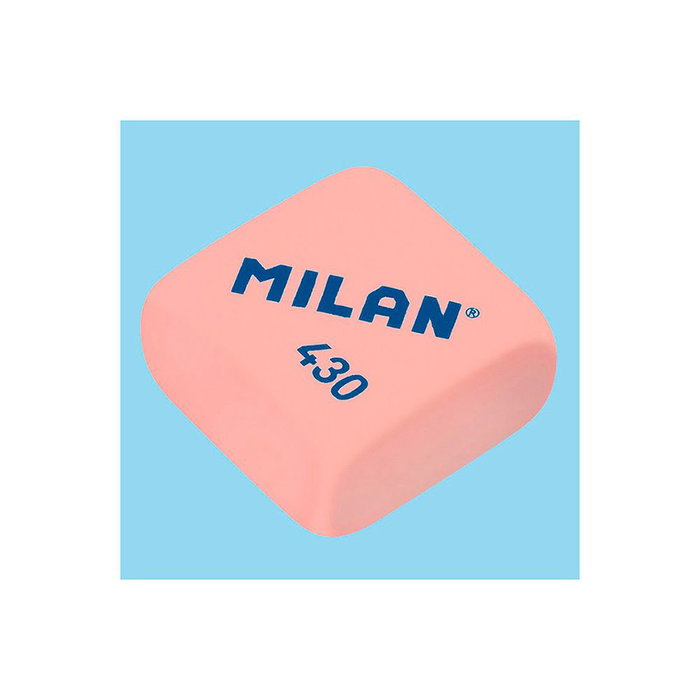 Milan Gommes à effacer mie de pain 430, pack de 30 unités, couleurs assorties, caoutchouc synthétique, 2,8x2,8x1,3 cm Milan Gommes à effacer mie de pain 430, pack de 30 unités, couleurs assorties, caoutchouc synthétique, 2,8x2,8x1,3 cm