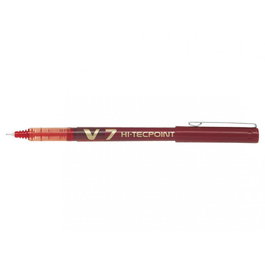 Pilot BX-V7-R / BXV7R Stylo à bille roulante V7, encre rouge