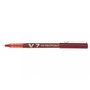 Pilot BX-V7-R / BXV7R Stylo à bille roulante V7, encre rouge