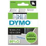 Dymo Ruban d'étiquetage D1 12 mm x 7 m Bleu sur Blanc, S0720540