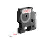 Dymo S0720550 Bande d'étiquetage imprimante Dymo 45015, Blanc et Rouge