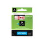 Dymo S0720550 Bande d'étiquetage imprimante Dymo 45015, Blanc et Rouge