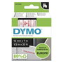 Dymo Ruban d'étiquetage D1 12 mm x 7 m Rouge sur Blanc (S0720550) inevitable