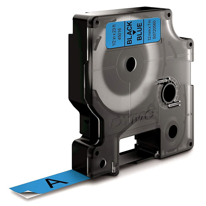 Dymo Ruban D1 45016 Noir sur Bleu 12 mm x 7 m Dymo Ruban D1 45016 Noir sur Bleu 12 mm x 7 m